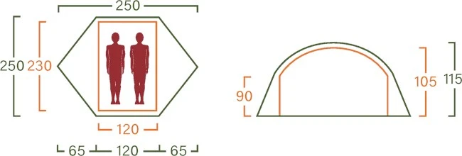 Helsport Reinsfjell Superlight 2 8 Helsport Reinsfjell Superlight 2 - Billede 6