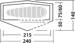 Robens Starlight 1 Tent -EventyrGrej Salgsbutik 65000108 2