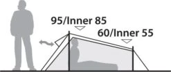 Robens Arrow Head 1 Tent -EventyrGrej Salgsbutik 65000115 2