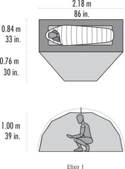 MSR Elixir™ 1 Tent 9 MSR Elixir™ 1 Tent -EventyrGrej Salgsbutik 65000117 3