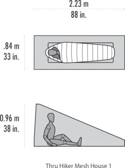MSR Thru-Hiker™ Mesh House 1 -EventyrGrej Salgsbutik 65000120 2