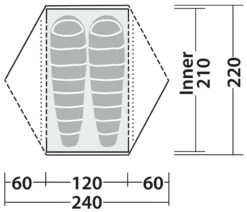 Robens Boulder 2 Tent -EventyrGrej Salgsbutik 65000145 8