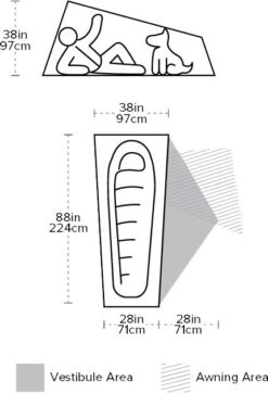 Big Agnes Copper Spur HV UL1 Tent -EventyrGrej Salgsbutik 65000148 6