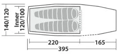 Robens Pioneer 2EX Tent -EventyrGrej Salgsbutik 65000157 8