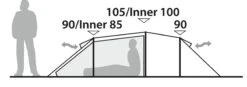 Robens Pioneer 2EX Tent -EventyrGrej Salgsbutik 65000157 9