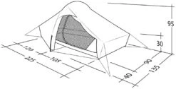 Robens Chaser 1 Tent 19 Robens Chaser 1 Tent -EventyrGrej Salgsbutik 65000160 7