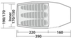 Robens Pioneer 3EX Tent -EventyrGrej Salgsbutik 65100123 8