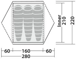 Robens Boulder 3 Tent -EventyrGrej Salgsbutik 65100147 8