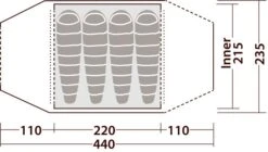 Robens Goshawk 4 Tent -EventyrGrej Salgsbutik 65100161 8