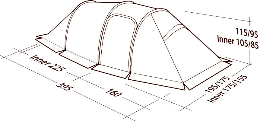 Robens Nordic Lynx 3 Tent 10 Robens Nordic Lynx 3 Tent - Billede 8