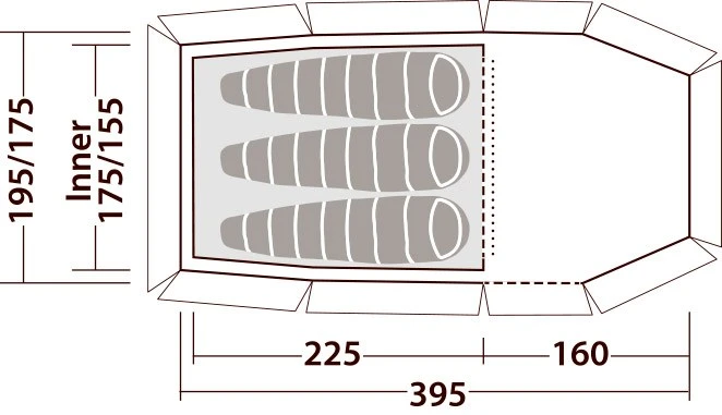 Robens Nordic Lynx 3 Tent 11 Robens Nordic Lynx 3 Tent - Billede 9