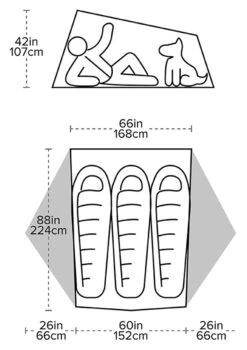 Big Agnes Tiger Wall UL3 Solution Dye Tent 10 Big Agnes Tiger Wall UL3 Solution Dye Tent -EventyrGrej Salgsbutik 65100172 3