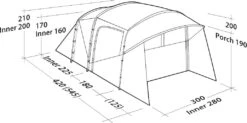 Robens Wolf Moon 5XP Tent -EventyrGrej Salgsbutik 65200020 8