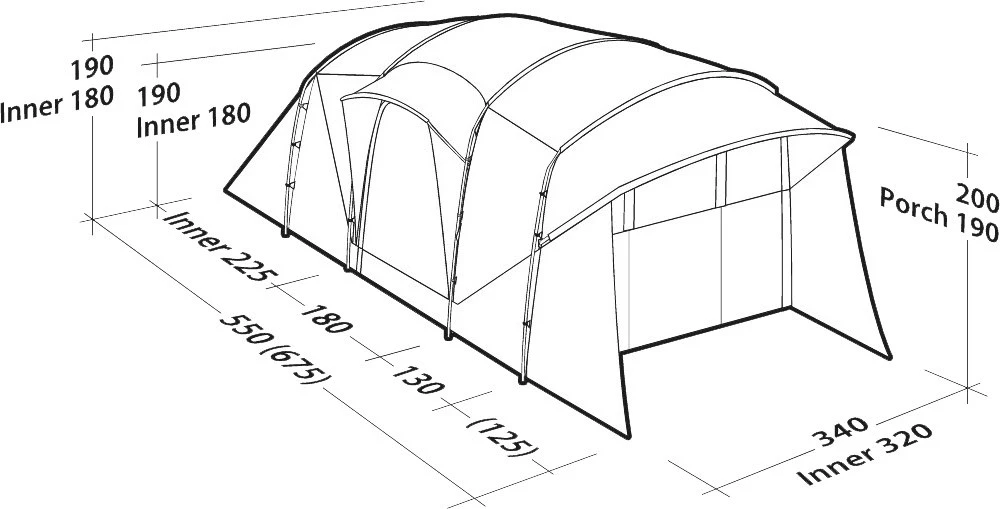 Robens Eagle Rock 6+2XP Tent 12 Robens Eagle Rock 6+2XP Tent - Billede 10