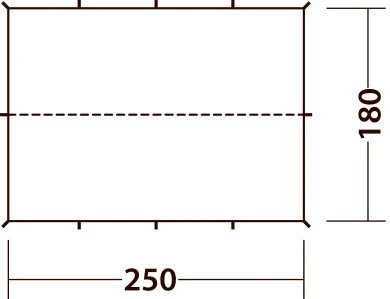 Robens Trail Tarp 2.5 X 1.8 M 6 Robens Trail Tarp 2.5 X 1.8 M - Billede 4