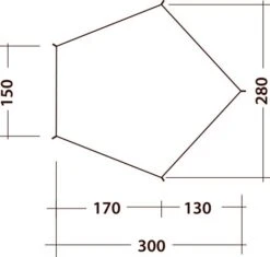 Robens Trail Wing Tarp -EventyrGrej Salgsbutik 66000082 1