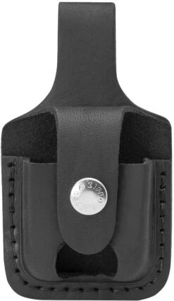 Zippo Black Lighter Pouch W/Thumb Notch