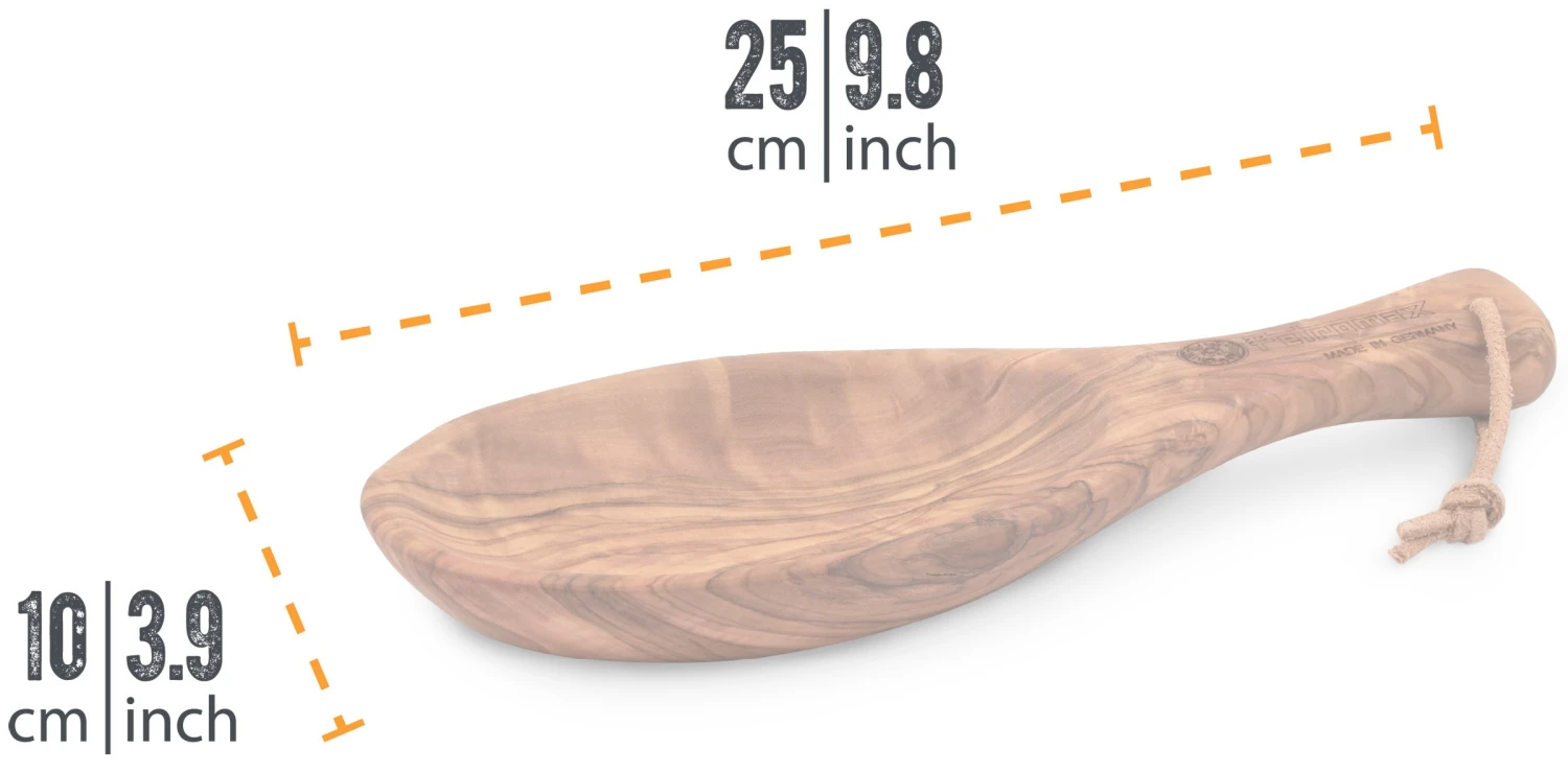 Petromax Flat Bowl 25 Cm Olive Wood 5 Petromax Flat Bowl 25 Cm Olive Wood - Billede 3