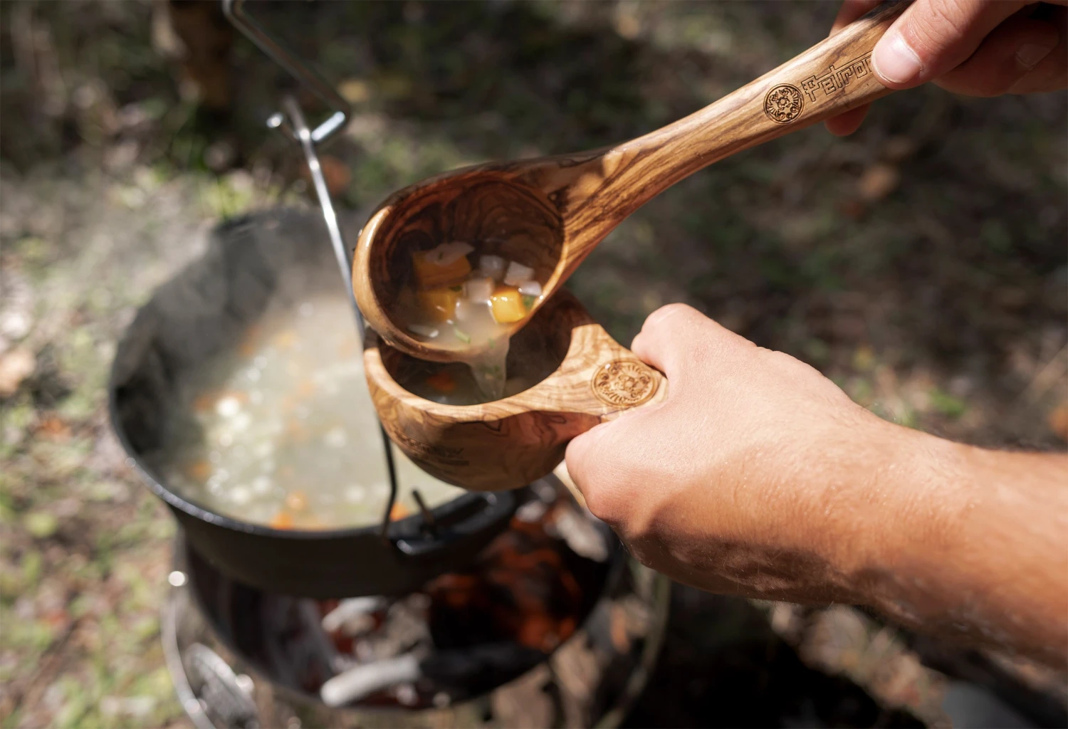 Petromax Ladle Olive Wood 6 Petromax Ladle Olive Wood - Billede 4