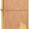 Zippo Woodchuck Flame Mahogany Lighter -EventyrGrej Salgsbutik 72600068