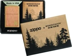 Zippo Woodchuck Flame Mahogany Lighter -EventyrGrej Salgsbutik 72600068 3
